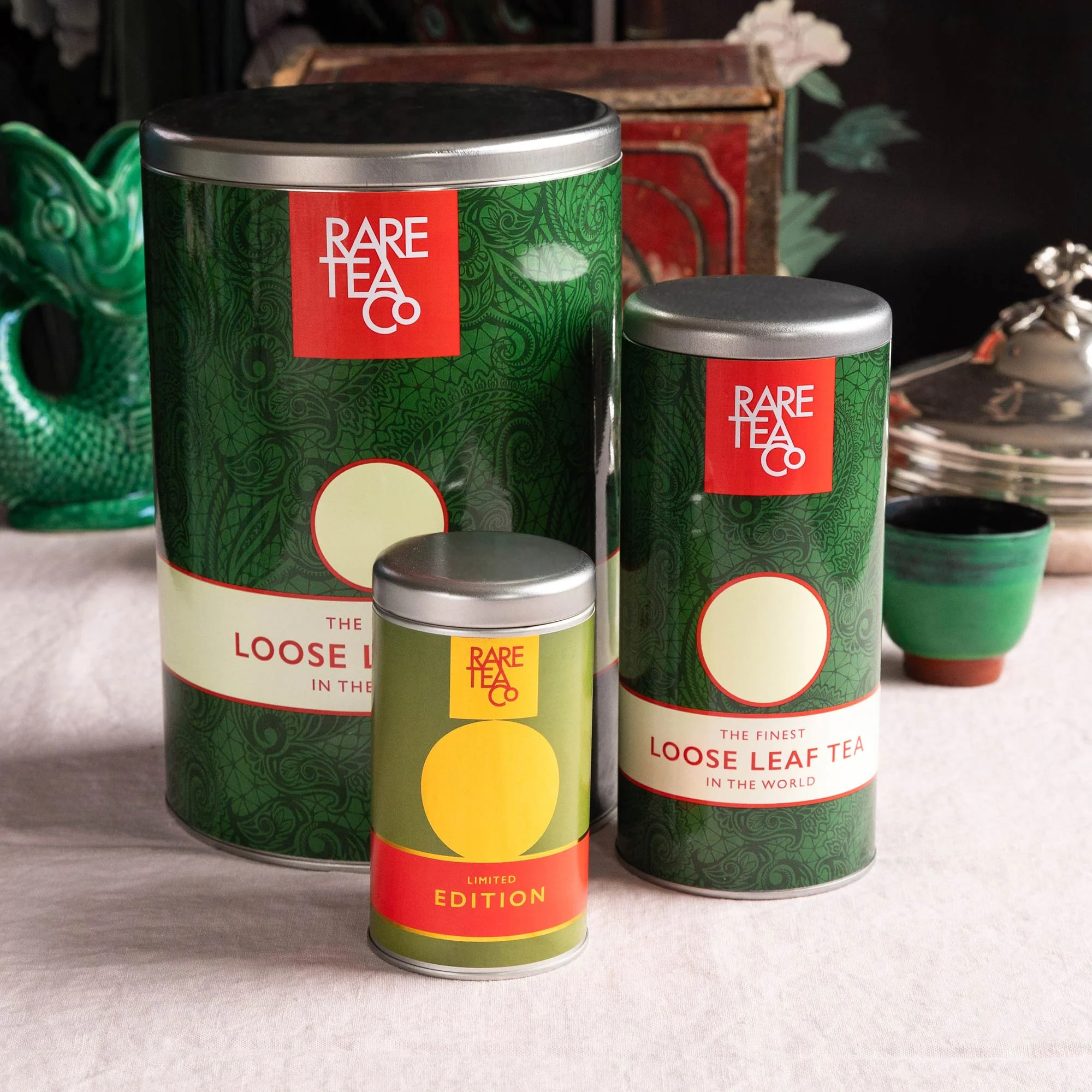 Empty Medium Rare Tea Tin - Image 2